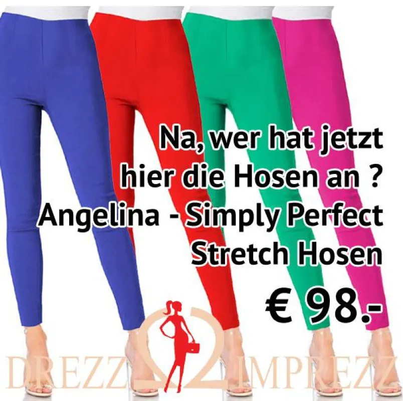 Na, wer hat jetzt hier die Hosen an?