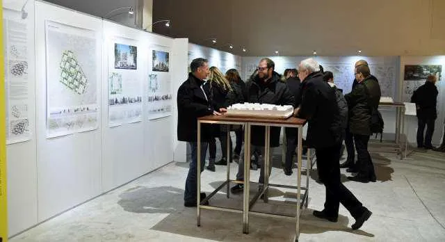 Bild: Cofely-Areal: Großes Interesse an Wettbewerbsausstellung