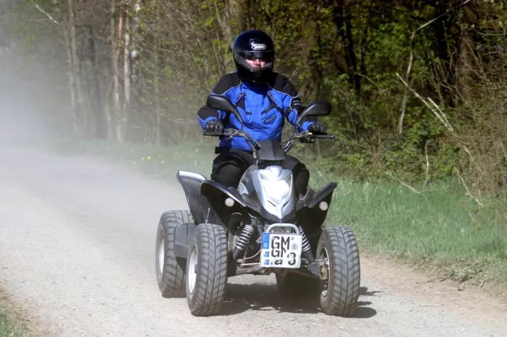 Als Quad-Anfänger in den besten Händen Bild: Als Quad-Anfänger in den besten Händen
