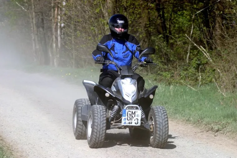 Bild: Als Quad-Anfänger in den besten Händen