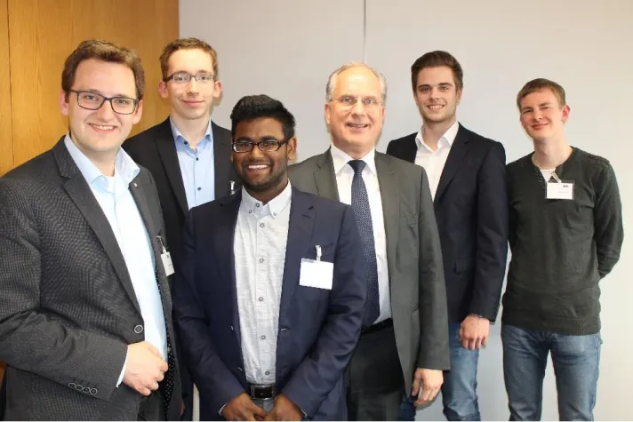 Bild: Junge Union Lengerich besucht Bischof + Klein