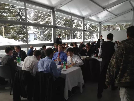 Bild: Neptunus unterstützte Weltwirtschaftsgipfel 2012 in Davos