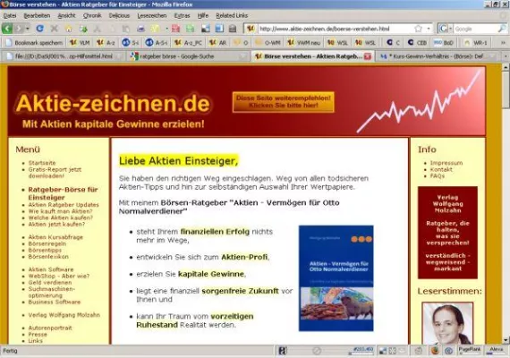 Aktien Ratgeber Börse – Ohne Kenntnisse Schritt für Schritt zum finanziellen Erfolg Bild: Aktien Ratgeber Börse – Ohne Kenntnisse Schritt für Schritt zum finanziellen Erfolg