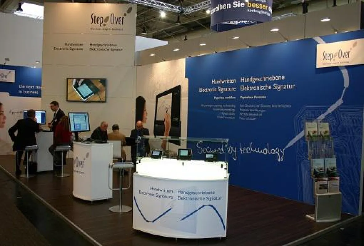 StepOver Messestand