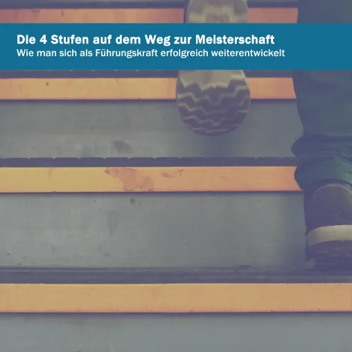Bild: Die 4 Stufen auf dem Weg zur Meisterschaft 