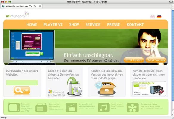 Bild: Rosewick.com  Websystems entwirft neues Design für mimundoTV