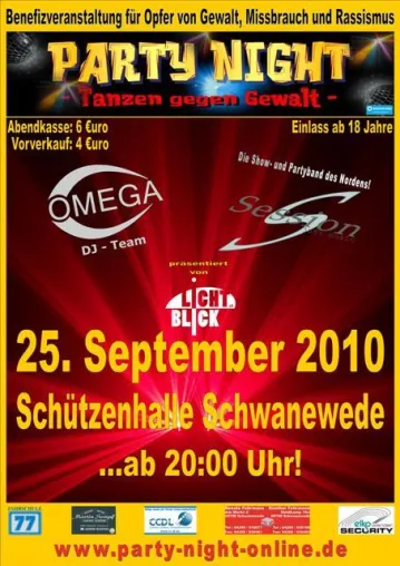Bild: Party Night - Tanzen gegen Gewalt 2010