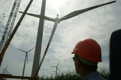 Bild: Erneuerungen an zwei Windenergieanlagen: Neue Anlagentechnik für Lüdersdorf-Parstein