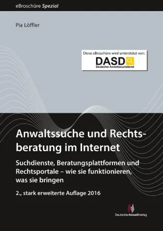 Bild: Kostenlose eBroschüre: Anwaltssuche und Rechtsberatung im Internet