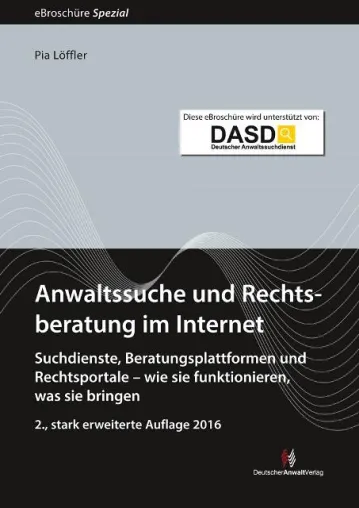 Bild: Kostenlose eBroschüre: Anwaltssuche und Rechtsberatung im Internet