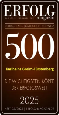 Bild: Karlheinz Greim-Fürstenberg – Wer die Erfolgswelt heute prägt