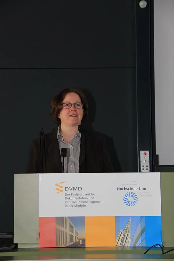 DVMD-Vorstandsvorsitzende Katharina Thorn, Foto: Hochschule Ulm