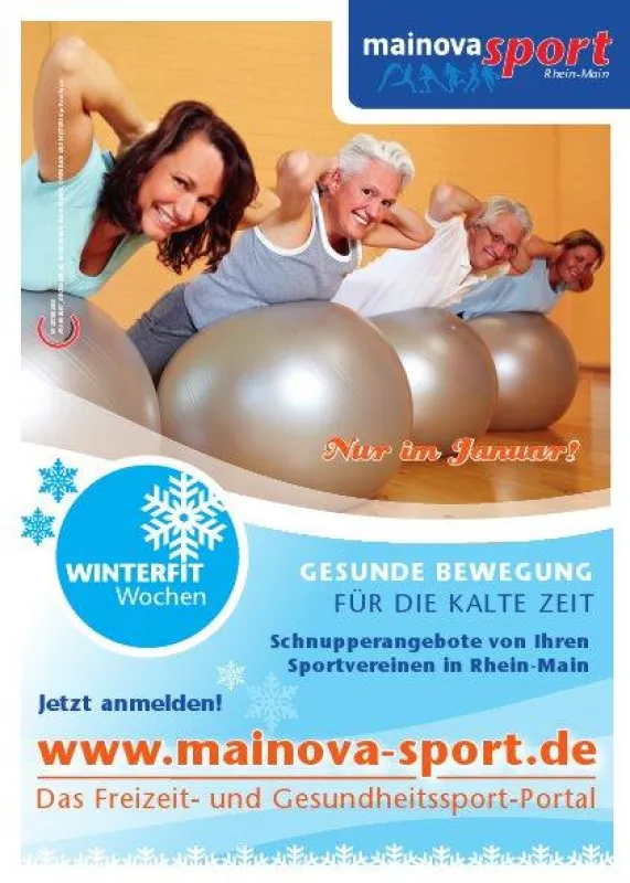 WinterFitWochen: Bewegung kennt keine Winterpause!