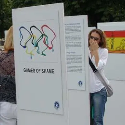Bild: VR China / Deutschland: Olympia in Peking – "Games of Shame" in Frankfurt