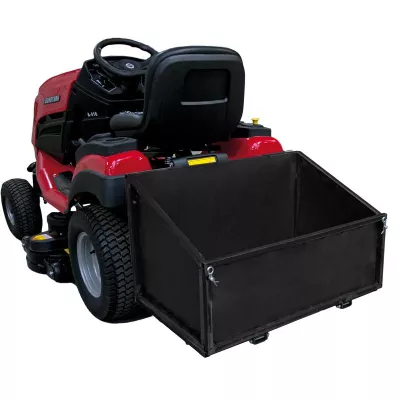 Bild: Neu: Freitragende Transportbox für den ECHOTRAK Garten- und Rasentraktor