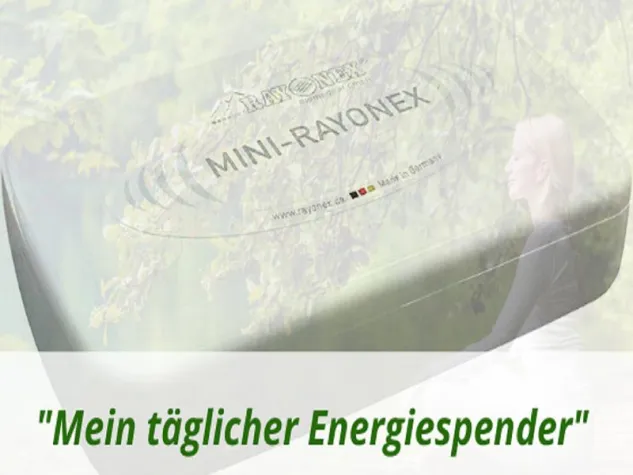 Energiespender Mini-Rayonex überzeugt immer mehr Anwender Bild: Energiespender Mini-Rayonex überzeugt immer mehr Anwender