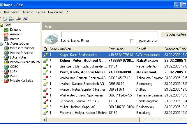 Bild: Kostengünstige Faxserver-Lösung mit geringen Hardware-Anforderungen