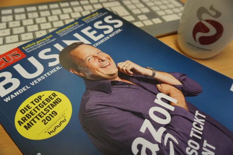 rexx systems ist Deutschlands Top-Arbeitgeber Mittelstand 2019 Bild: rexx systems ist Deutschlands Top-Arbeitgeber Mittelstand 2019