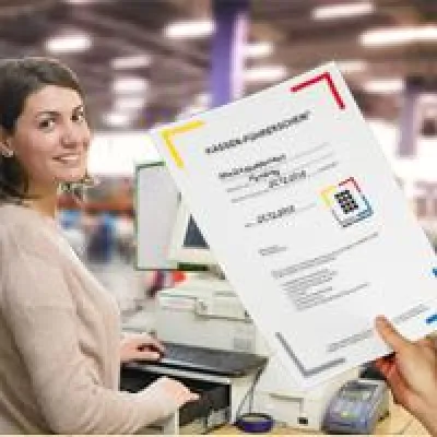 Bild: Lizenz zum Kassieren - FORUM Berufsbildung ist Prüfungszentrum für den KASSEN-FÜHRERSCHEIN®