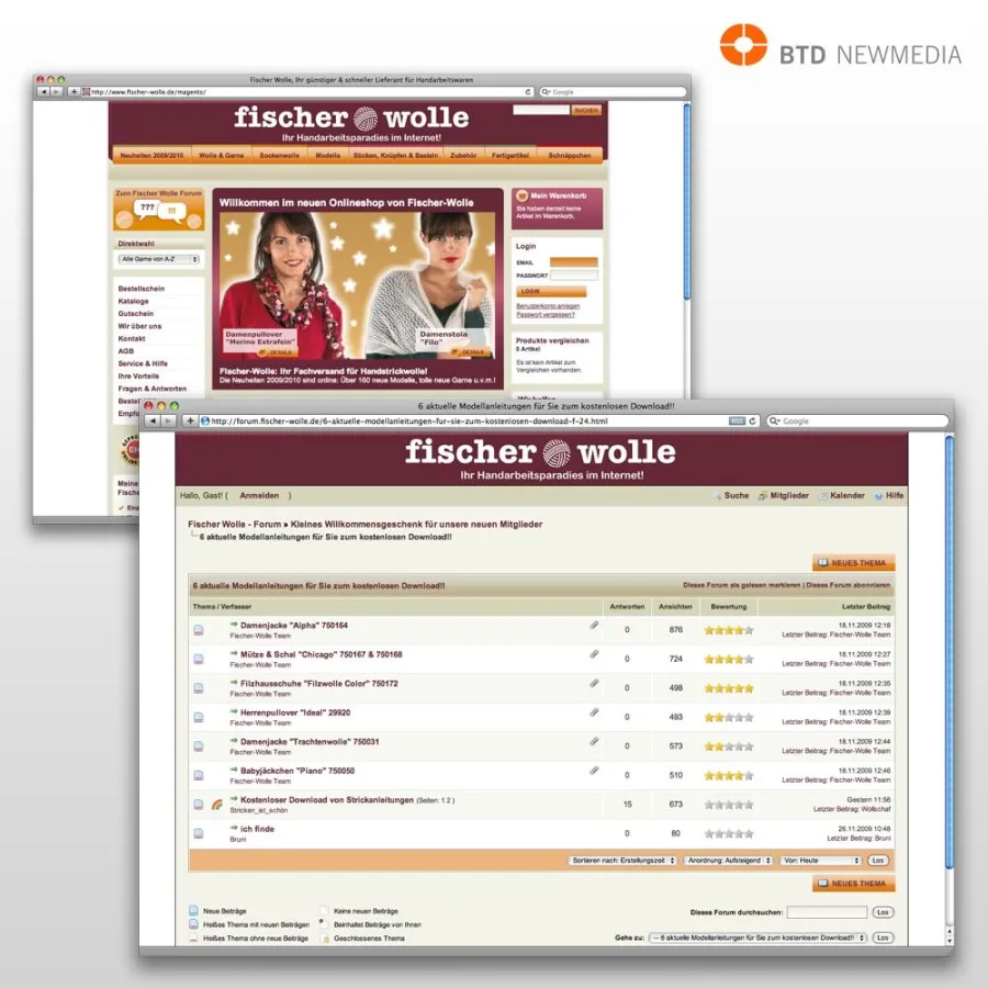 Shop und Community von Fischer Wolle