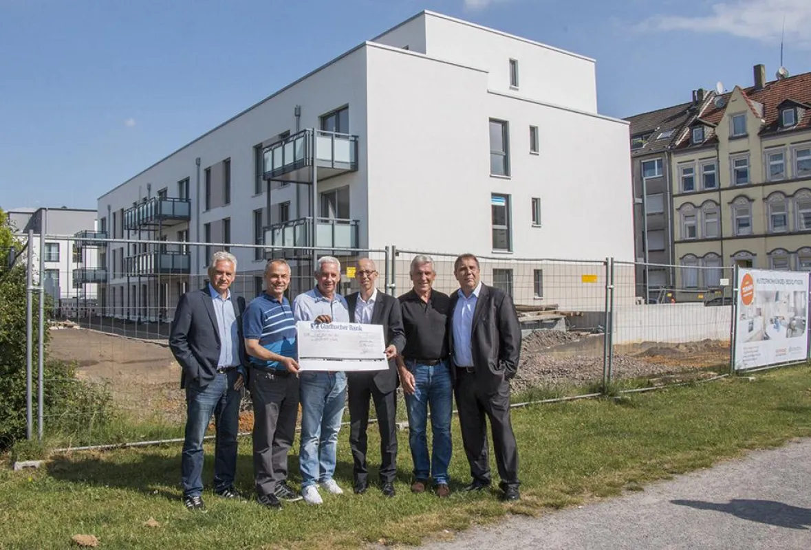 v.l.n.r.: Erwin Kremers, Olaf Thon, Helmut Kremers, Martin Dornieden, Klaus Fischer & Jürgen Kläber