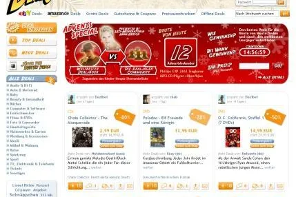 Social-Shopping Marktführer Dealjaeger.de macht zum \"Fest der besten Deals\" 24 Tage lang Geschenke - präsentiert von SAT1-Moderatorin Anna Heesch Bild: Social-Shopping Marktführer Dealjaeger.de macht zum \"Fest der besten Deals\" 24 Tage lang Geschenke - präsentiert von SAT1-Moderatorin Anna Heesch