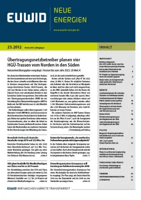 Bild: Netzentwicklungsplan sieht Ausbau der Übertragungsnetze für 20 Mrd. € bis 2022 vor