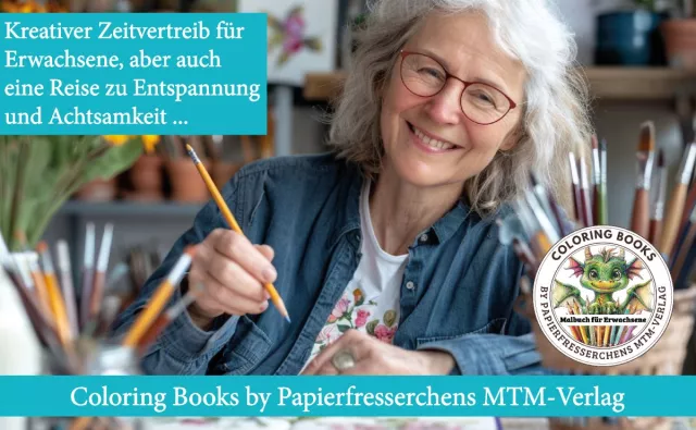 Bild: Entdecken Sie die Kunst der Entspannung - Malbücher für Erwachsene