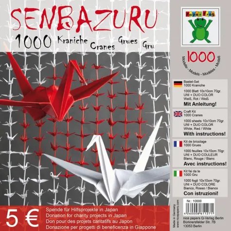 1000 Glückskraniche für Japan Bild: 1000 Glückskraniche für Japan