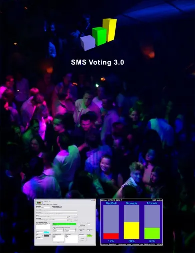 Mit einem Voting per SMS auf Silvester-Partys den Lieblings-DJ wählen - Gäste stimmen mit dem Handy ab Bild: Mit einem Voting per SMS auf Silvester-Partys den Lieblings-DJ wählen - Gäste stimmen mit dem Handy ab
