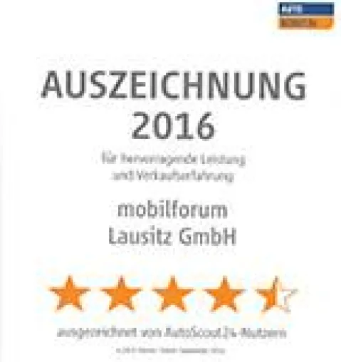 Bild: mobilforum Lausitz GmbH ist eines der besten Autohäuser Deutschlands