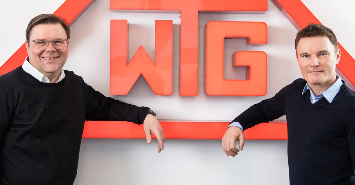 Dirk Walla und Gerrit F. Schütze, Geschäftsführer WTG Gruppe (© Copyright WTG)