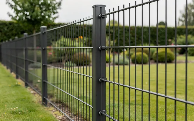 Bild: Pressemeldung: Worauf Käufer bei Doppelstabmattenzäunen besonders achten sollten