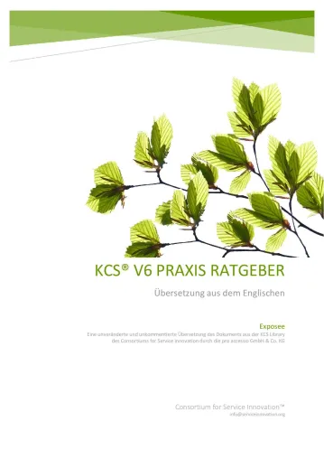pro accessio stellt KCS®v6-Unterlagen auf Deutsch zur Verfügung Bild: pro accessio stellt KCS®v6-Unterlagen auf Deutsch zur Verfügung