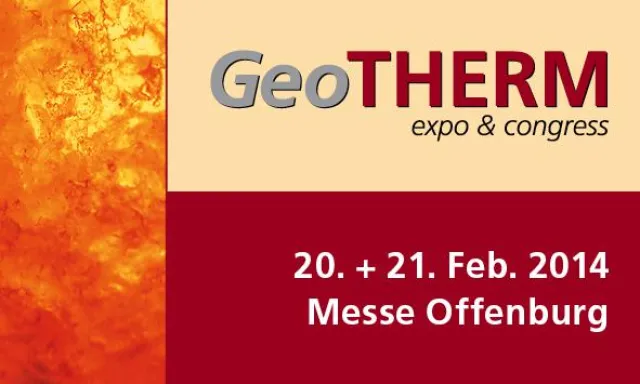 Bild: GeoTHERM 2014 im rasanten Wachstum