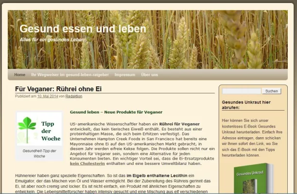 Bild: Gefahr vom Ei