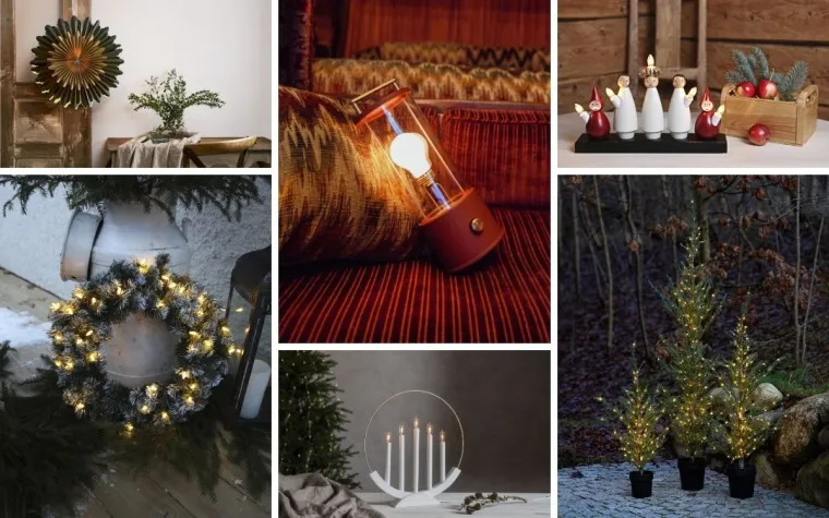 Bild: Weihnachtstrends der Leuchten 2025: Lampenwelt.de präsentiert Sterne, Bäume und Deko