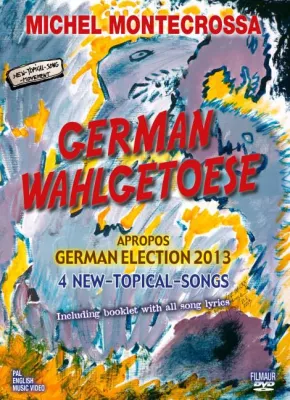 Bild: German Wahlgetoese: Michel Montecrossa's CD & DVD mit 4 Songs über das Finden der Lösung bei der Kanzlerfrage