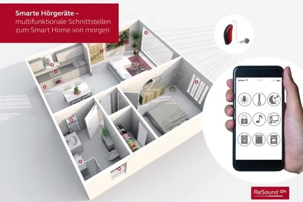 Bild: Hausgerät an Hörgerät: „Bitte Spargel einschieben!“ - IFA: Smart-Home-Lösungen von ReSound und Miele