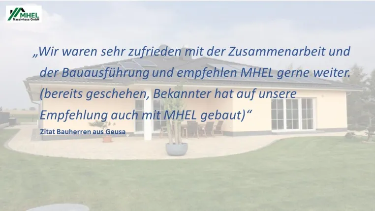 MHEL MASSIVHAUS GMBH: Auch 2020 Bauqualität und Kundenorientierung auf hohem Niveau Bild: MHEL MASSIVHAUS GMBH: Auch 2020 Bauqualität und Kundenorientierung auf hohem Niveau