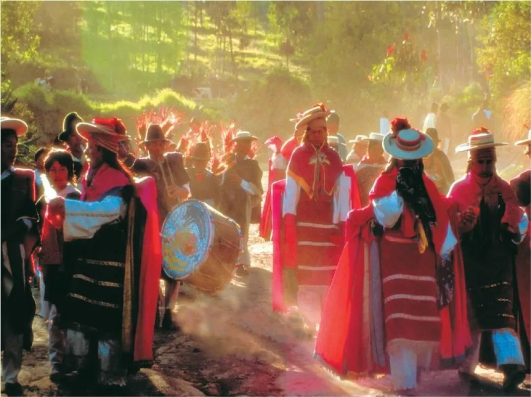 Schamanen in Cotacachi - Ecuador