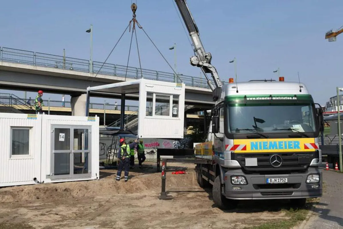 Mobile Container-Lösung von NIEMEIER (Foto: NIEMEIER, frei zur Veröffentlichung bei Namensnennung)