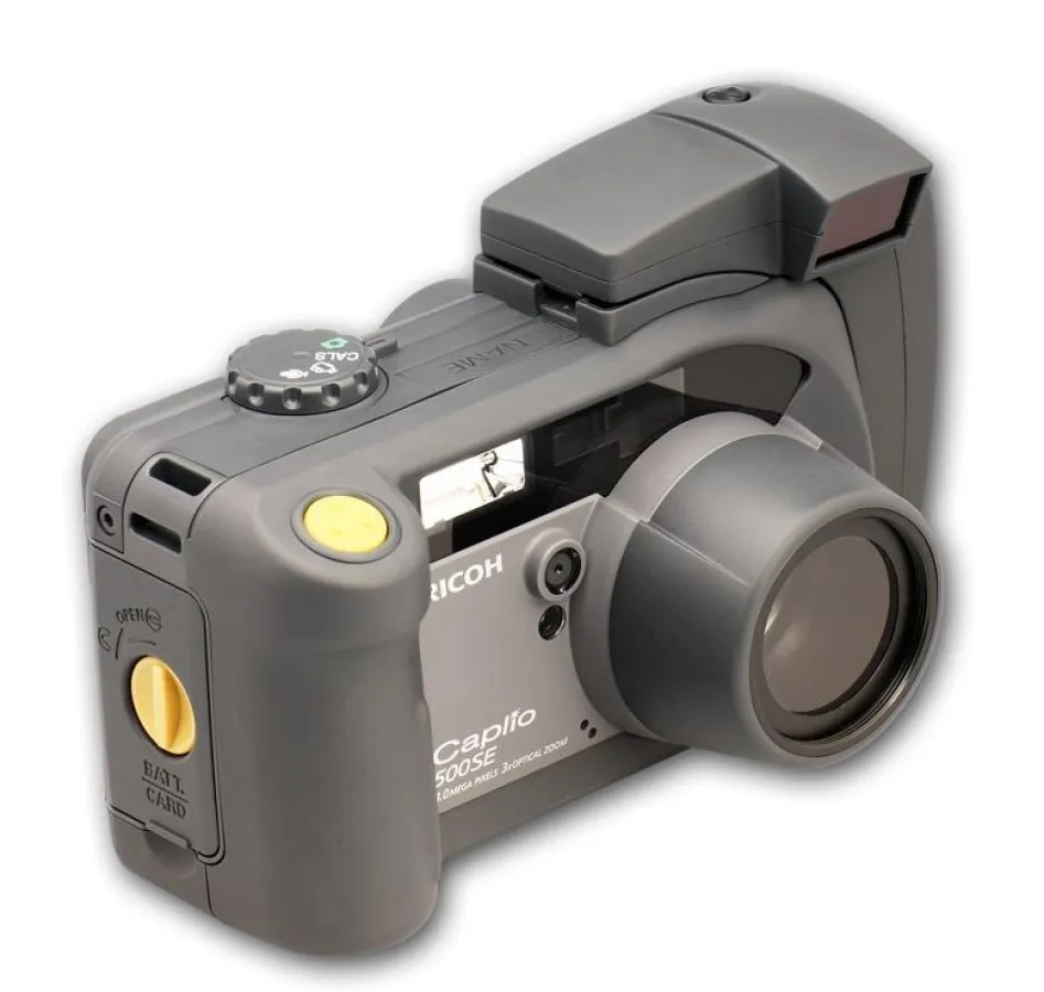 Digitalkamera RICOH Caplio 500SE mit Barcode-Scanner SE-4