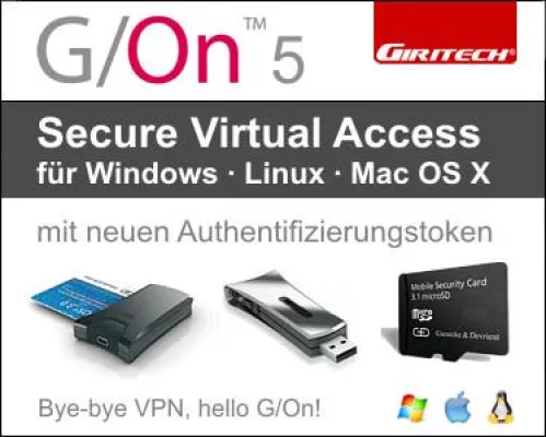 Bild: Giritech präsentiert G/On 5 - Sicherer Remote Access ohne VPN jetzt auch für Mac und Linux