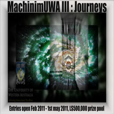 Bild: Dritter grosser Machinima Contest der UWA in Second Life (Preisgeld L$ 500.000)