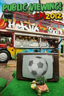 Bild: Fußball-EM 2012 im Garten bei hektikfood