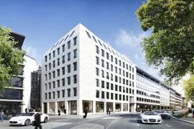 Bild: HOCHTIEF Projektentwicklung: Baustart für vollvermietetes Bürohaus MAXIII in München