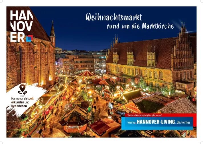 Die Hannover Marketing & Tourismus GmbH lädt in die weihnachtliche Region Hannover ein Bild: Die Hannover Marketing & Tourismus GmbH lädt in die weihnachtliche Region Hannover ein