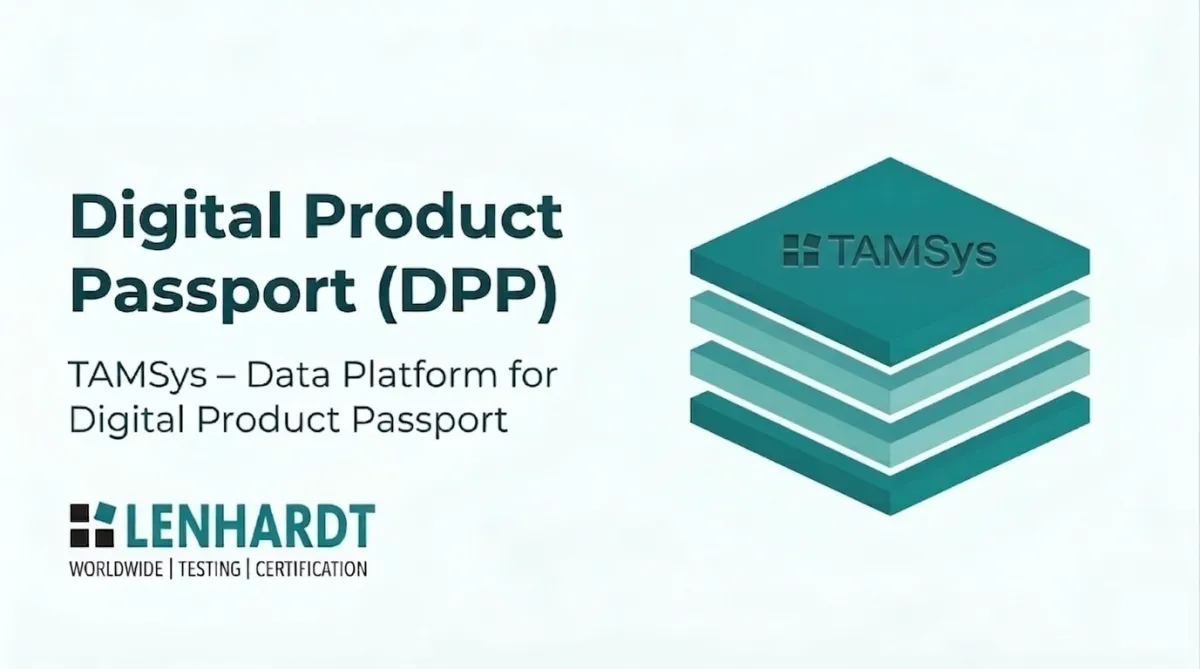 TAMSys als Datenplattform für den Digital Product Passport (DPP) (© IB-Lenhardt AG)