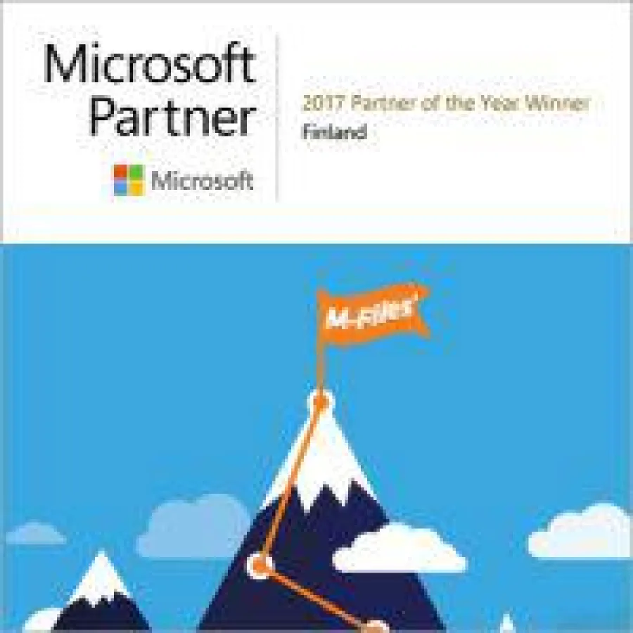 M-Files ist Partner-of-the-Year von Microsoft